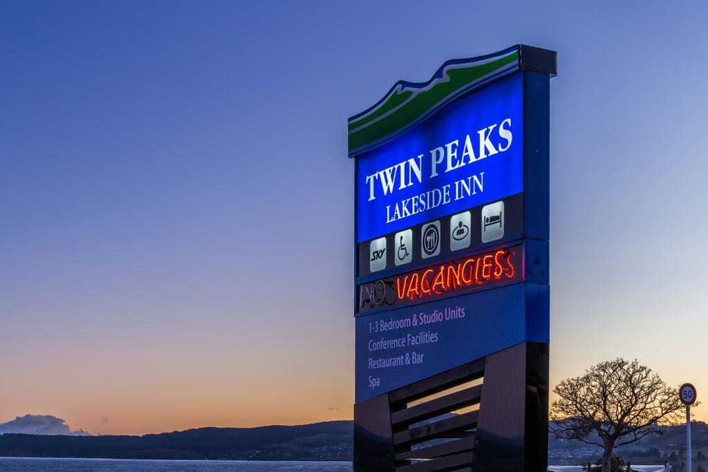 Twin Peaks Lakeside Inn Lago Lago Taupo Esterno foto